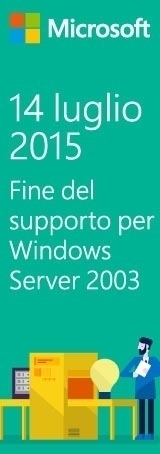 Fine supporto di Windows Server 2003 - RGA STUDIO INFORMATICA SRL